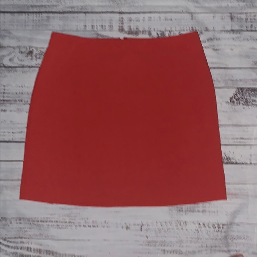 Loft Burnt Orange Skirt